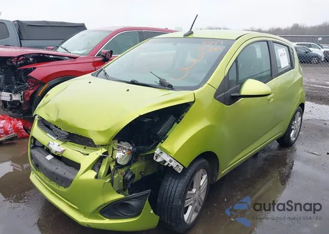 2013 Chevrolet Spark 1Lt Auto from USA, damaged, VIN KL8CD6S96DC611728